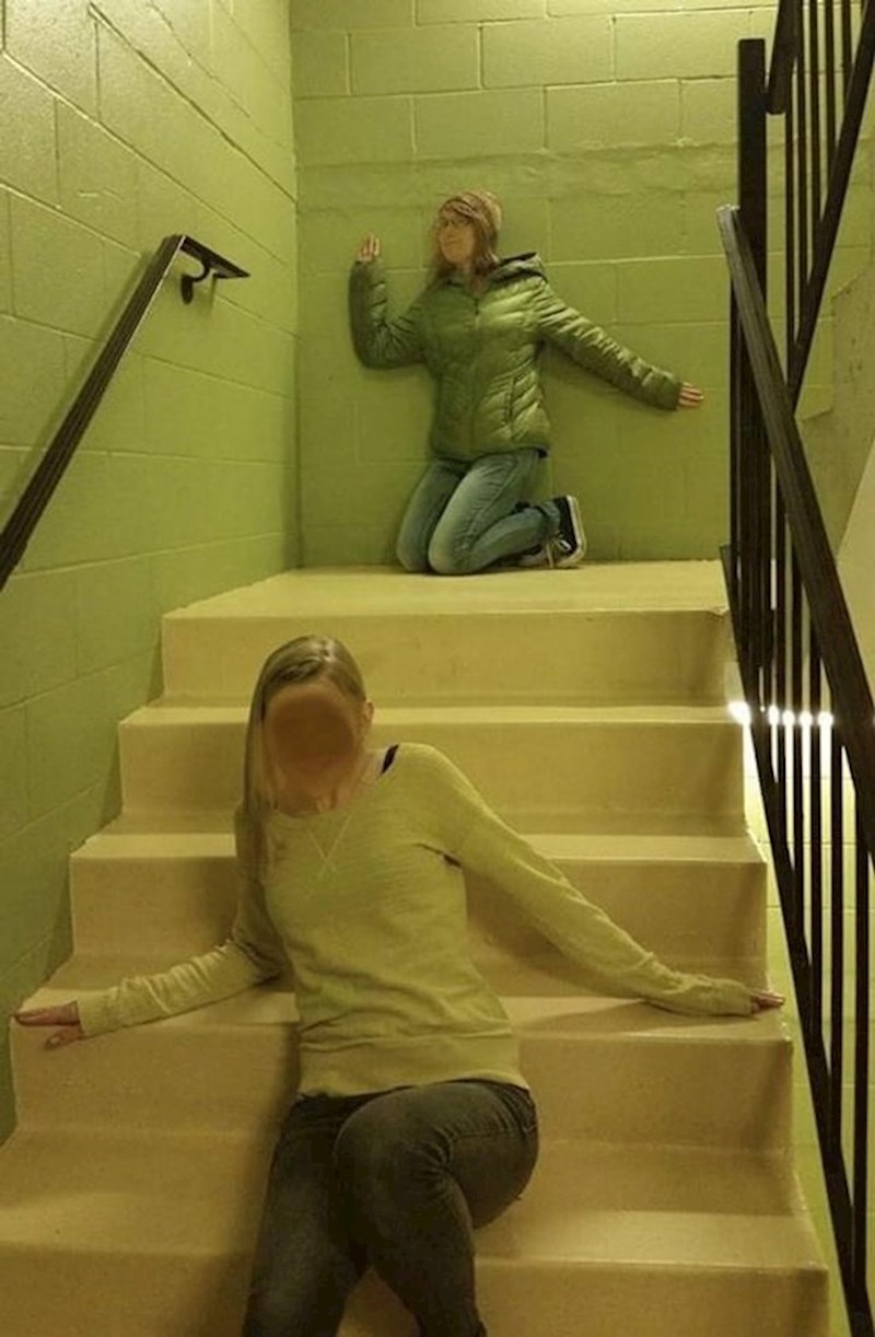 18. Jezivi hodnik u koji su se ove djevojke savršeno uklopile