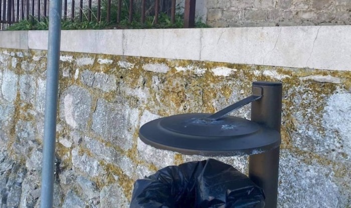 Ovo je pravi luksuz, pogledajte kakvu kantu za smeće imaju Hvarani
