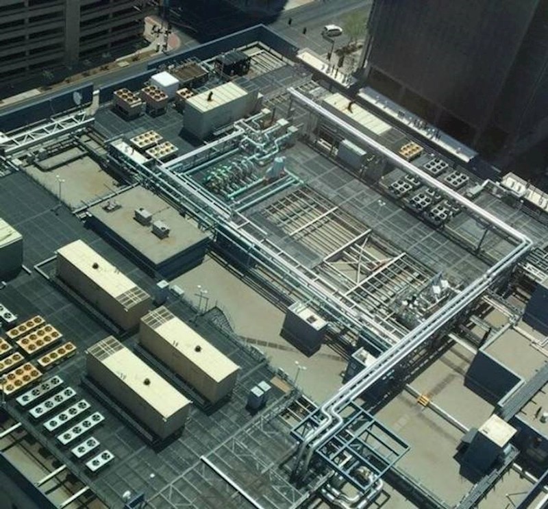 10. Krov zgrade podsjeća na matičnu ploču