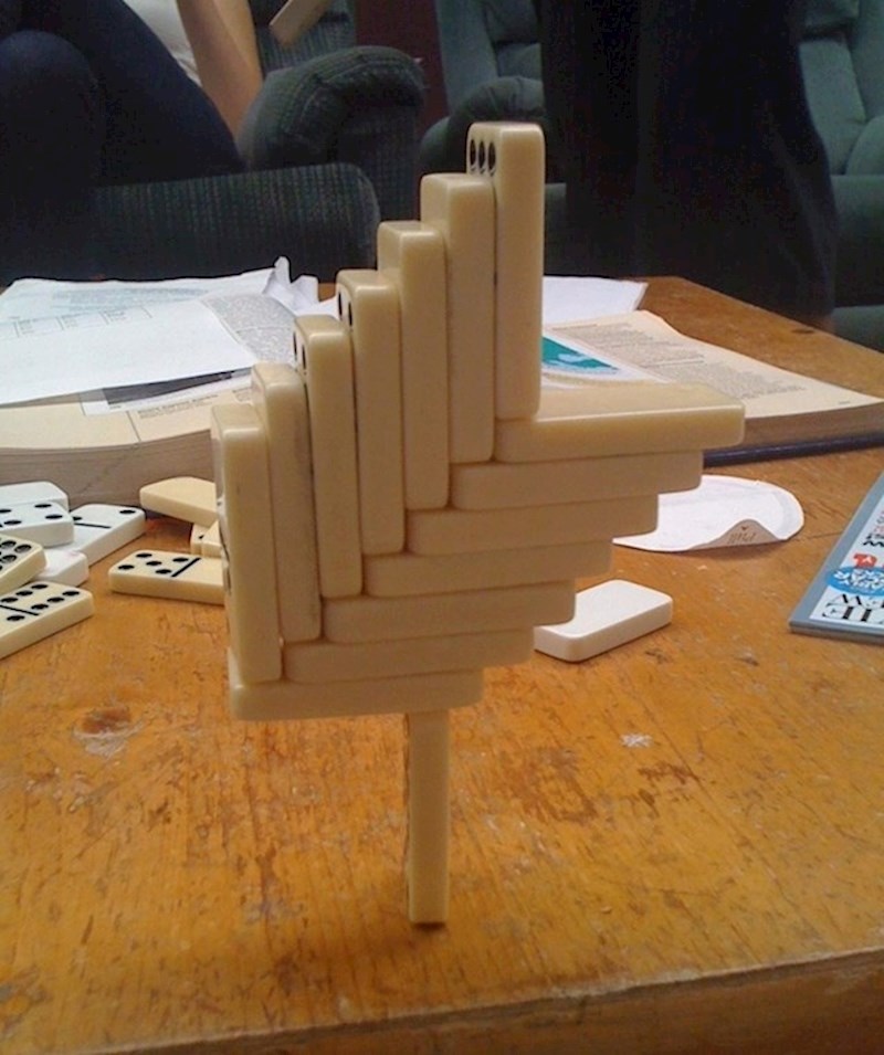 5.Koliko će vam trebati prije nego što izvadite svoj domino i isprobate ovo?