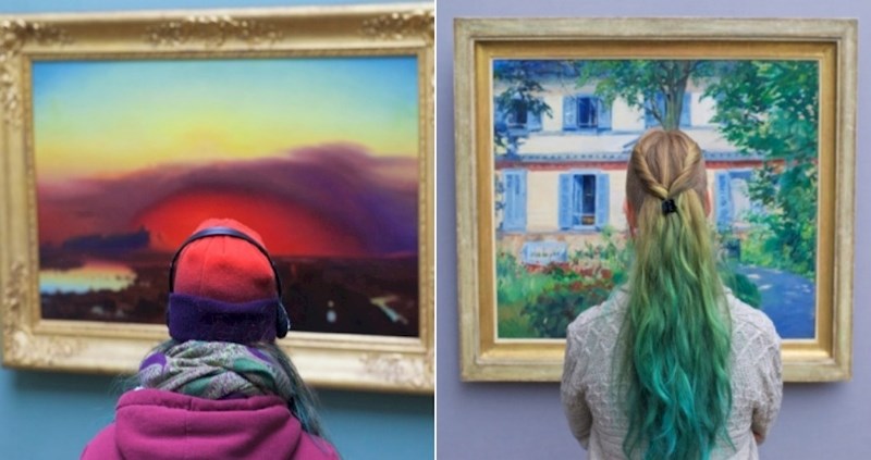 Fotograf je nebrojene sate u muzeju da slika ljude koji savršeno pašu uz umjetnine