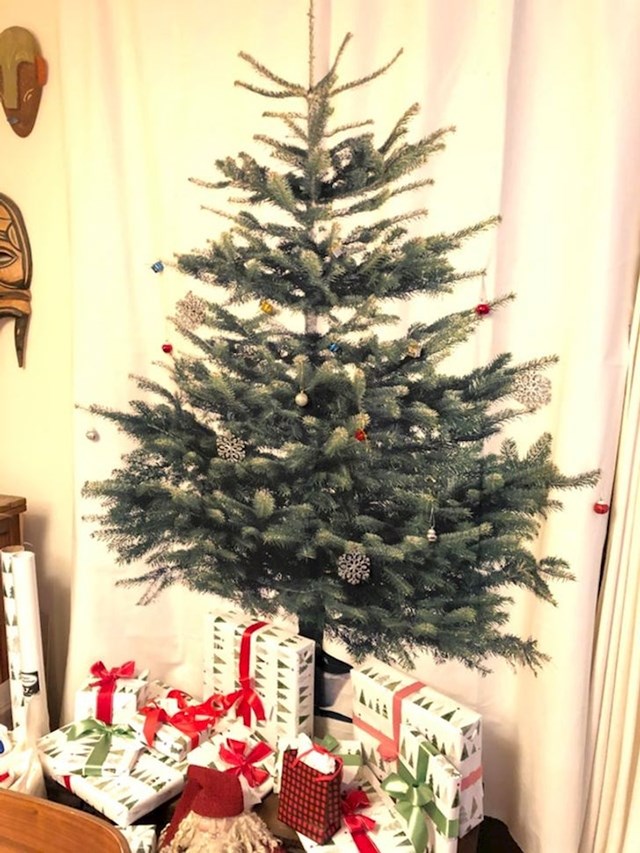 9. Ovo božićno drvce izgleda skroz normalno...sve dok ne shvatite da je isprintano.