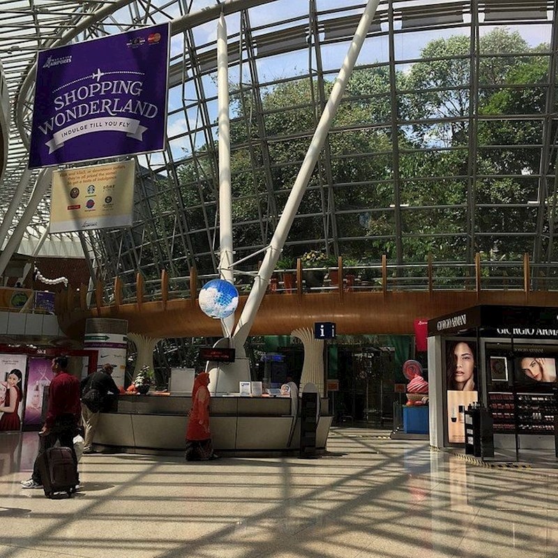 2. U zračnoj luci možete prošetati prašumom.