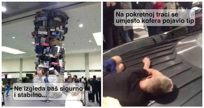 19 suludih prizora koje su ljudi vidjeli u zračnim lukama