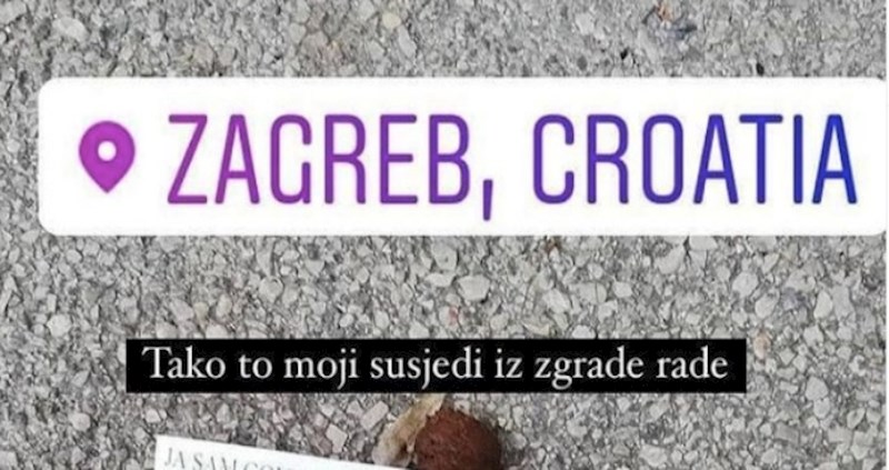 Osoba koja nije počistila za psom nekoga je izbacila iz takta; morate vidjeti poruku koju je ostavio