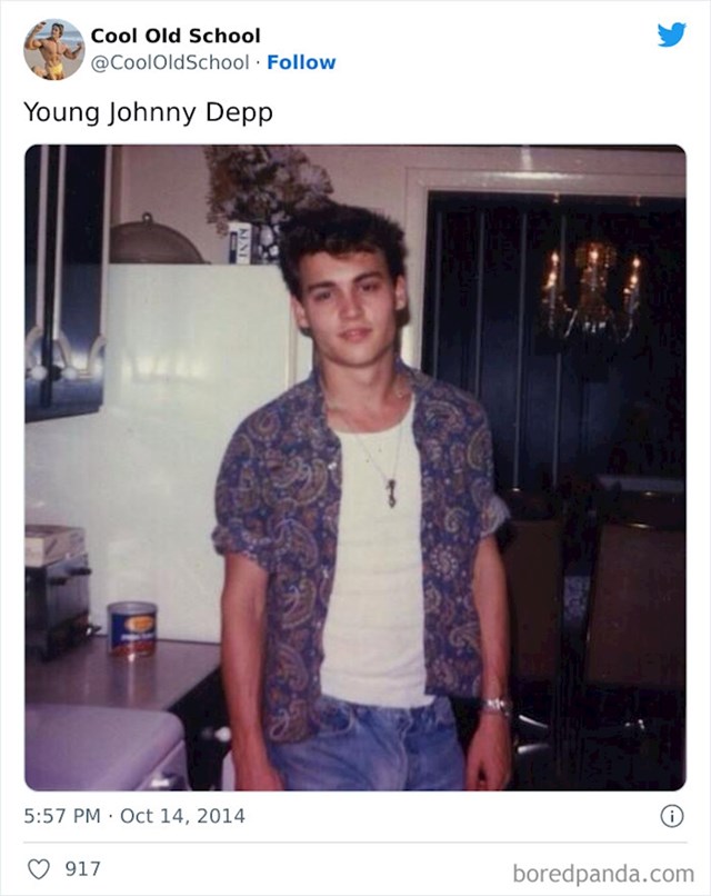 13. Johnny Depp u mladim danima