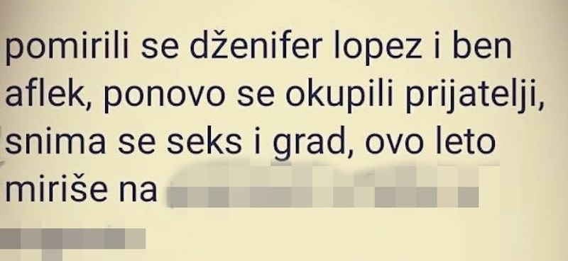 Ekipa na društvenim mrežama masovno šera urnebesni komentar na aktualnosti iz zabavne industrije