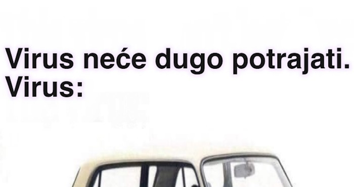 Netko je usporedio pandemiju koronavirusa s jednim legendarnim autom, morate vidjeti