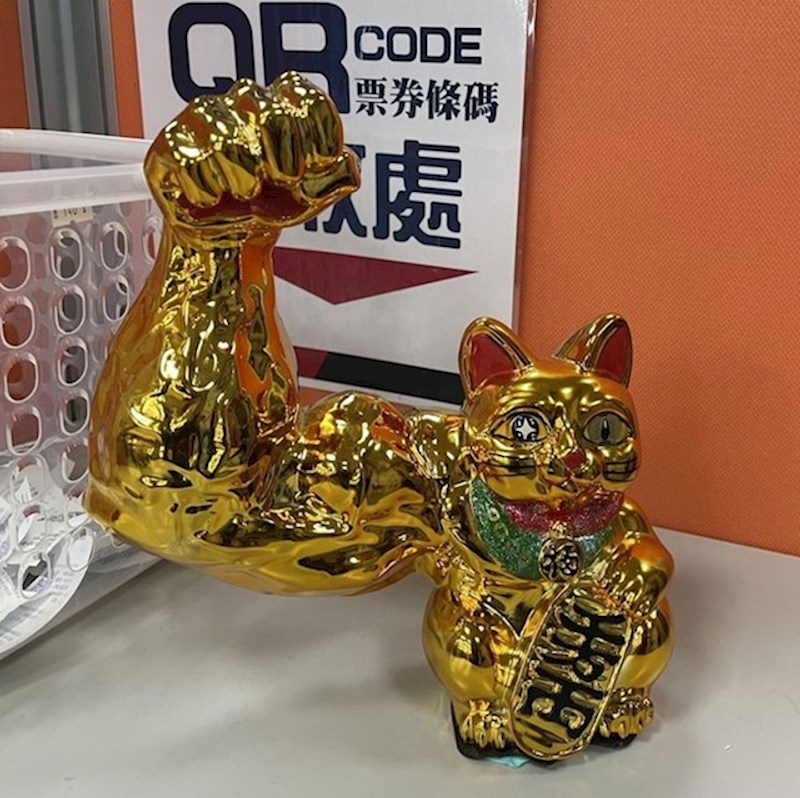 9. Jako motivirajuć kipić pronađen u jednoj teretani.