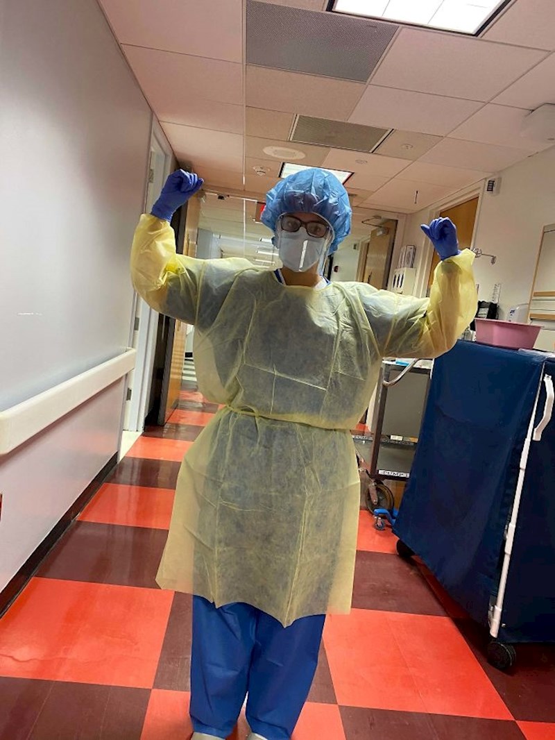 1. Moja cura je pravi heroj.