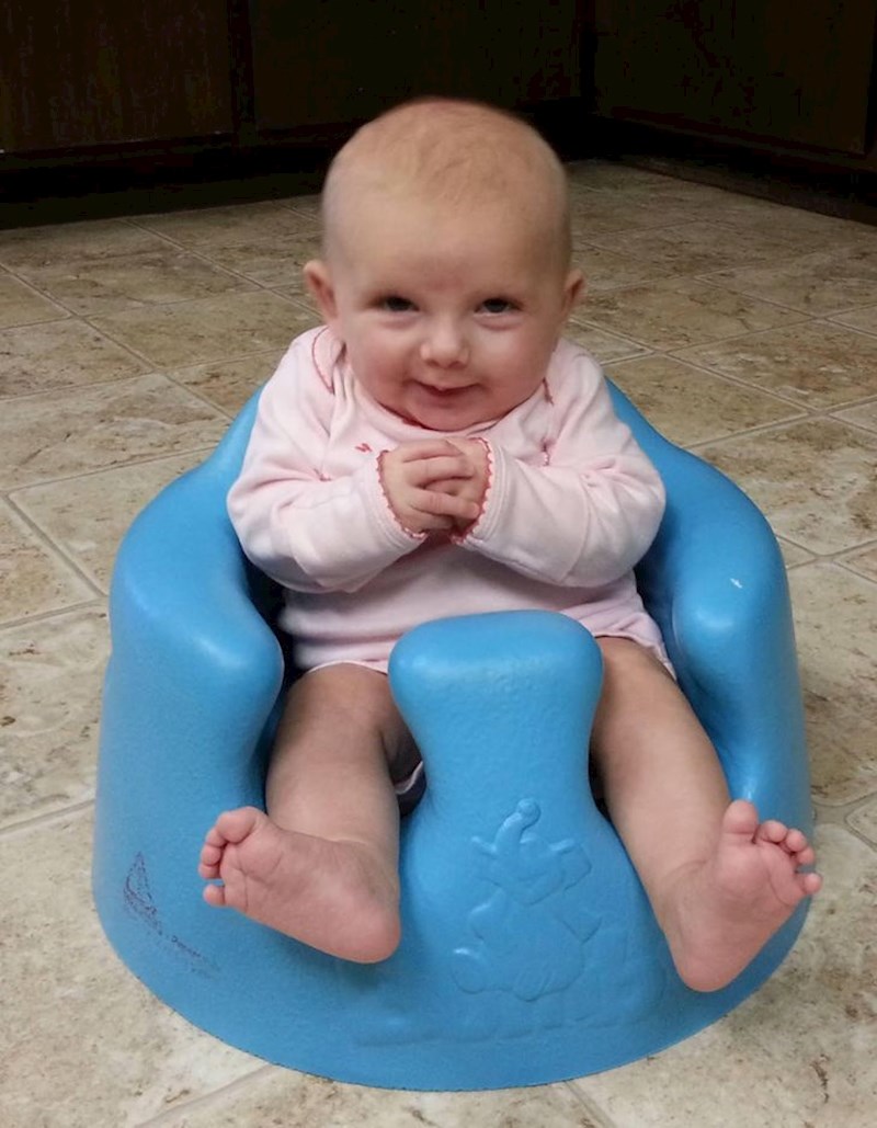 2. "Moja kćer izgleda kao mali zlikovac koji planira kako pokoriti svijet..."