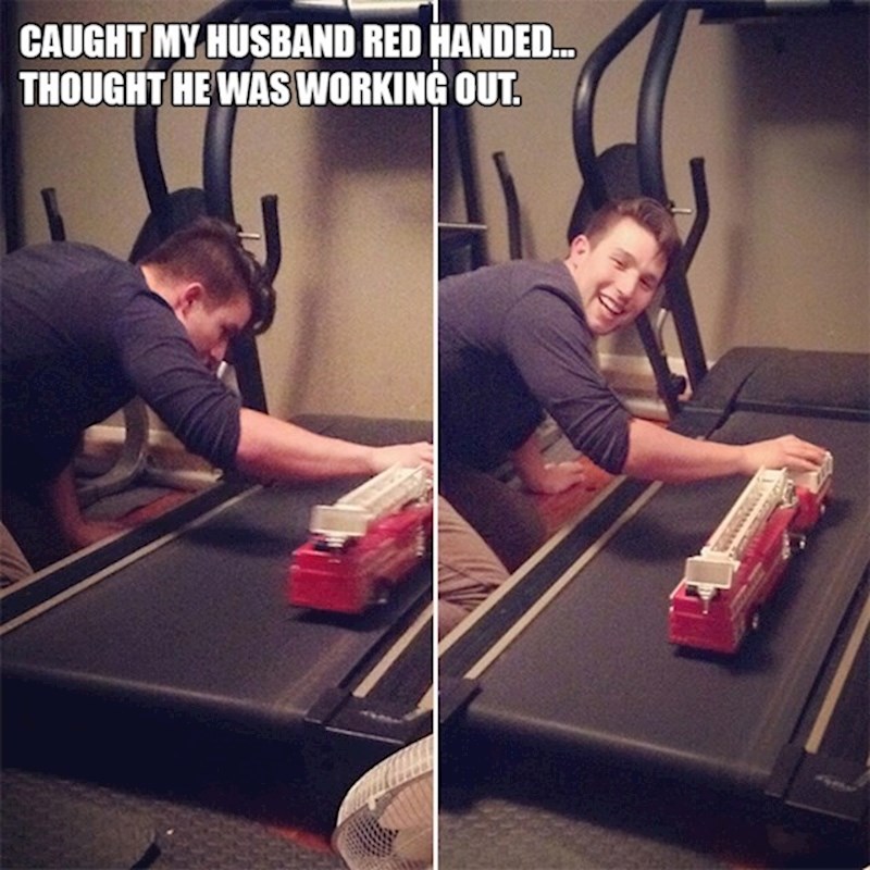 Rekao mi je da vježba...