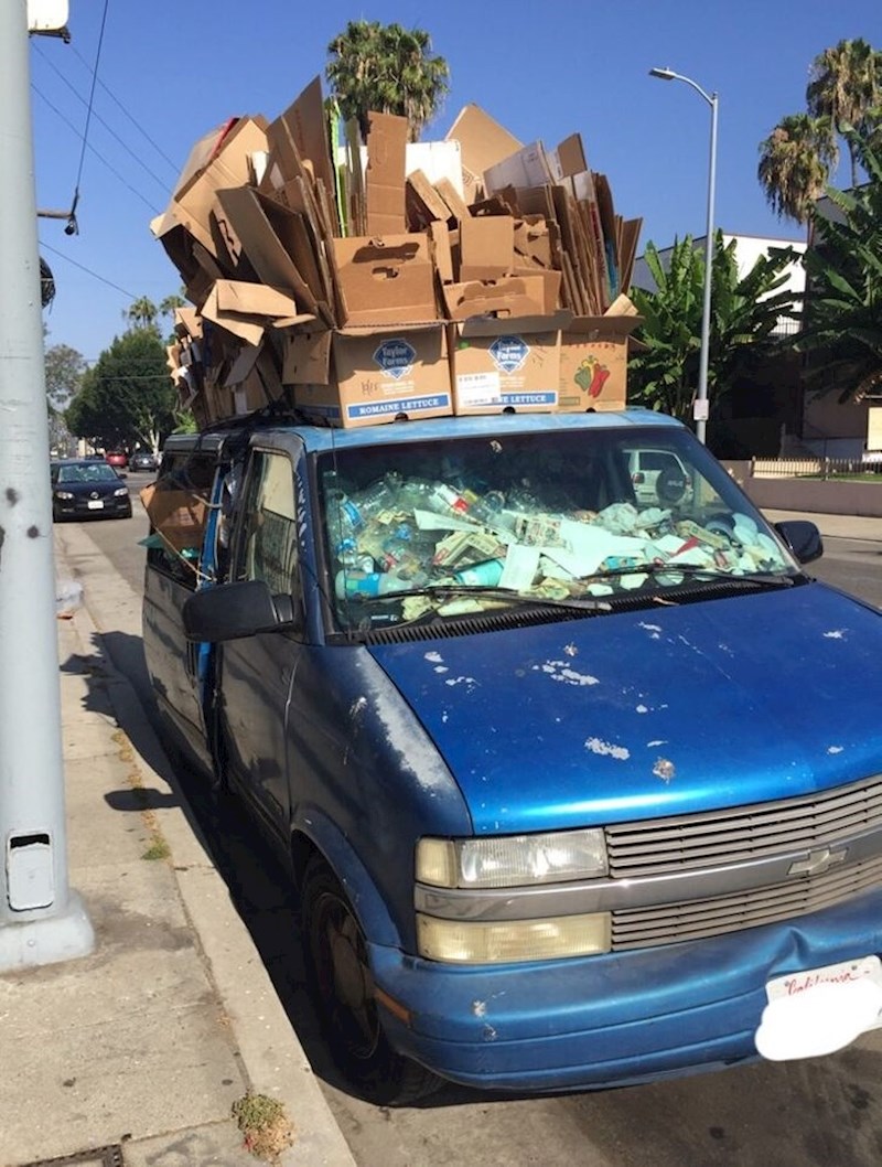 11. "Auto na kojeg sam naišao u Hollywoodu."