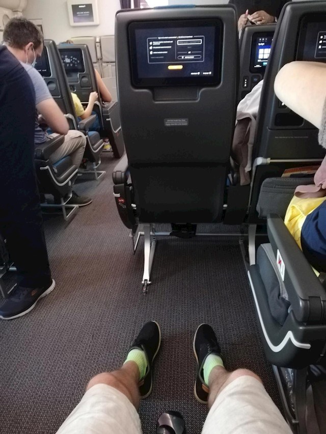 18. Najbolje avionsko sjedalo ikad!