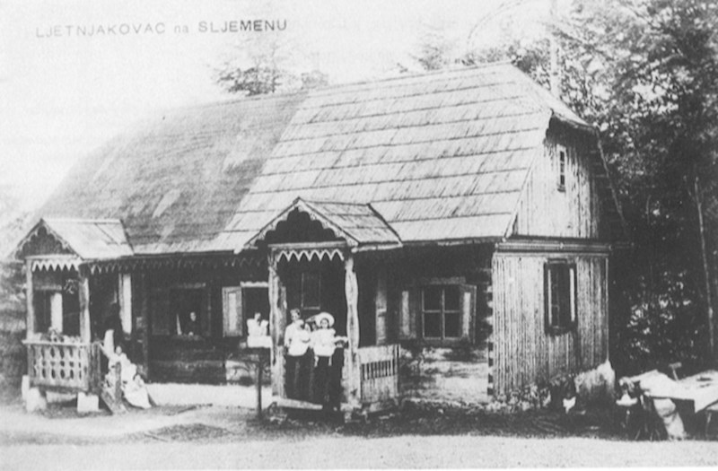 12. Jedna od prvih izletničkih kuća na Medvednici