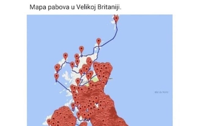 Ekipa iz cijele regije umire od smijeha na komentar koji je Bosanac ostavio ispod ove mape
