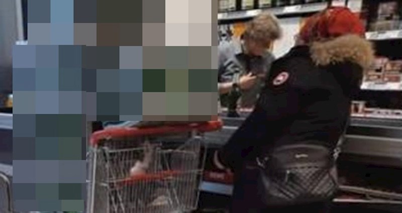 Ova žena pripremajući se za karantenu oboružala se zanimljivim artiklom, no plan joj nije uspio