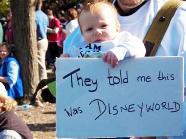 "Rekli su mi da je ovo Disneyworld."