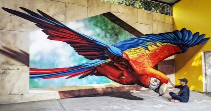 Umjetnik iz Meksika ukrašava ulice 3D grafitima koje morate dodirnuti da se uvjerite da nisu stvarni