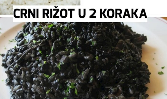 Dalmatinci su otkrili jednostavan recept za crni rižot u 3 koraka, morate vidjeti ovu komediju