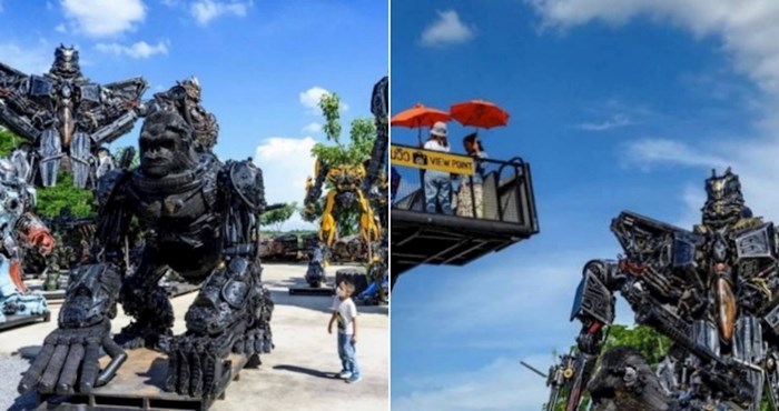 Na Tajlandu postoji park u kojem metalni otpad postaje umjetnost, fenomenalan je