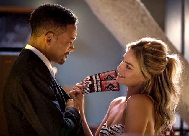 12. Margot Robbie (24) i Will Smith (46)