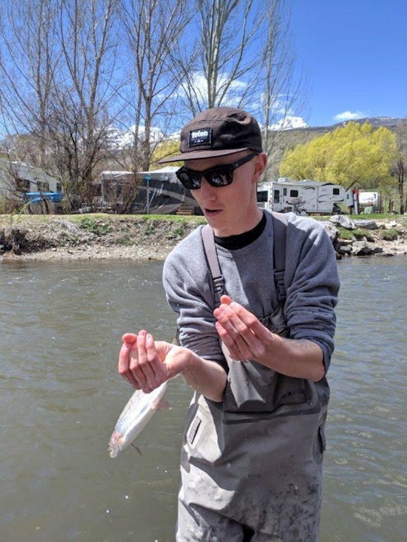 13. Ulov mu je ispao točno u trenutku fotkanja