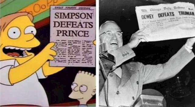 3. Pogrešan naslov u novinama nakon pobjede bivšeg američkog predsjednika Trumana.