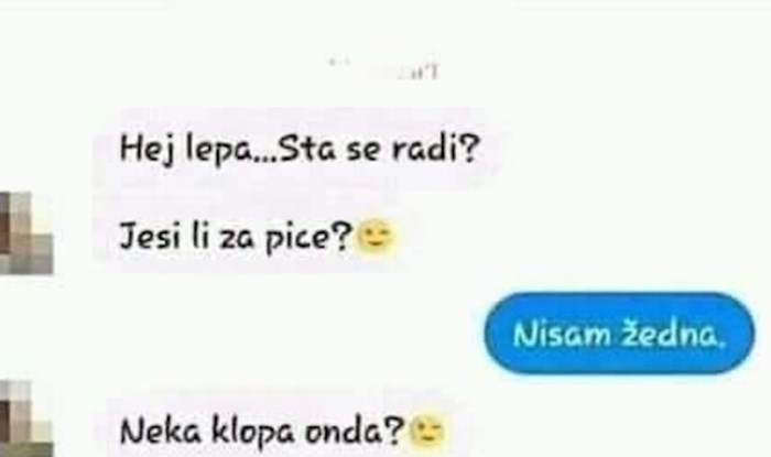 Djevojka je na brutalan način tipu dala do znanja da kod nje nema šanse