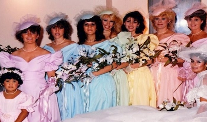 Urnebesne vintage fotke s vjenčanja koje pokazuju koliko se moda drastično promijenila