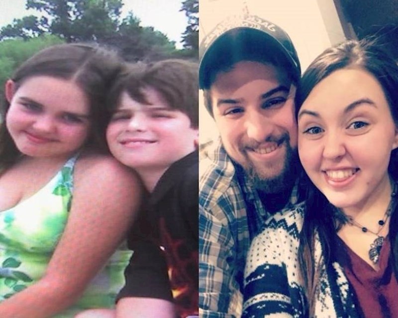 12. Bili su u vezi kad su bili klinci. Prekinuli su nakon 8 mjeseci i nakon 13 godina ponovno se spojili i vjenčali!