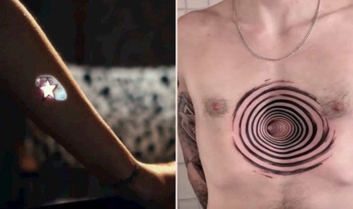 VIDEO Genijalne tetovaže koje stvaraju optičke iluzije na koži