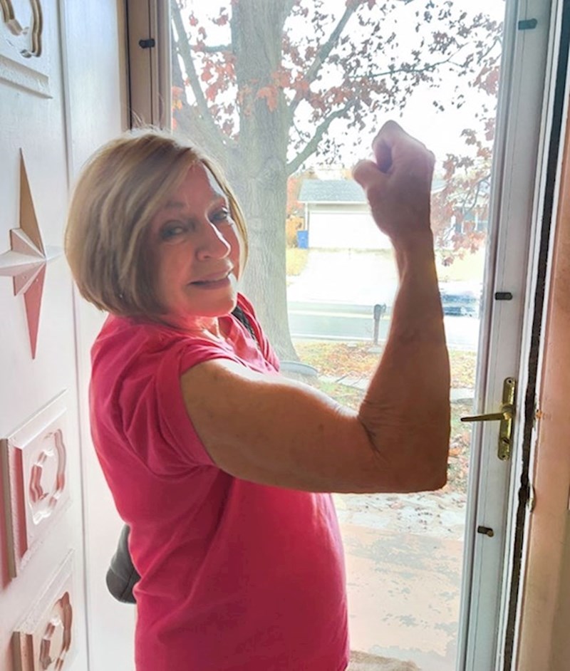 14. Saznala sam da je moja 83-godišnja baka nedavno počela ići u teretanu i dizati utege..