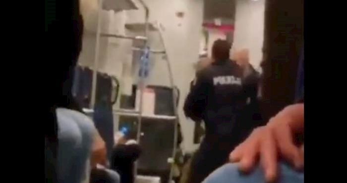 Društvenim mrežama širi se uznemirujući video uhićenja pijanog muškarca u vlaku za Dugo Selo