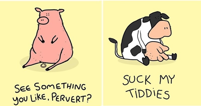 Ovaj umjetnik crta mrzovoljne životinje kako bi oraspoložio zaposlene ljude