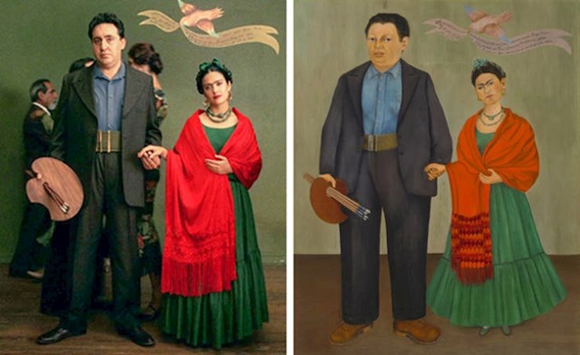 10. Frida (2002.) i Frida i Diego Rivera (1931.)