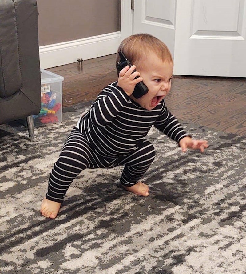 7. "Moj nećak je rođen da bude grozan šef."