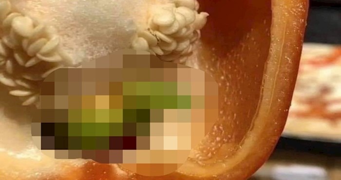 Razrezao je papriku, a unutra ga je dočekalo iznenađenje zbog kojeg je fotka postala viralni hit