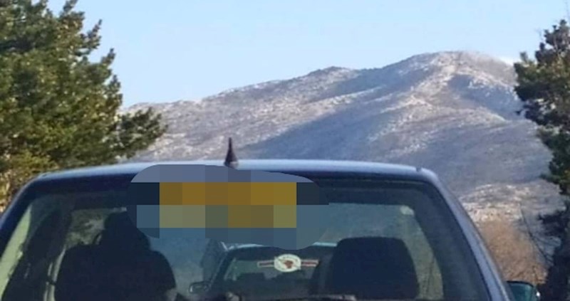 Vozačica iz Splita iskrenim natpisom svima je dala do znanja da ima tanke živce