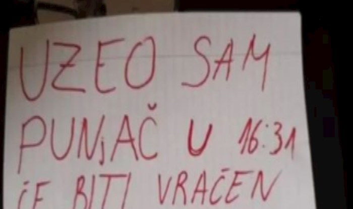 Cimer mu je uzeo punjač i ostavio urnebesnu poruku, ovo će vam ostaviti upitnike nad glavom