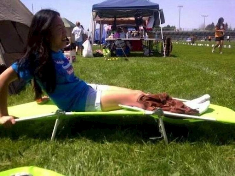 Ozlijeđena djevojka.