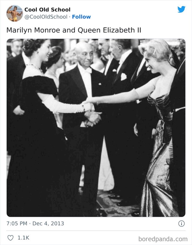 6. Marilyn Monroe i kraljica Elizabeta II.