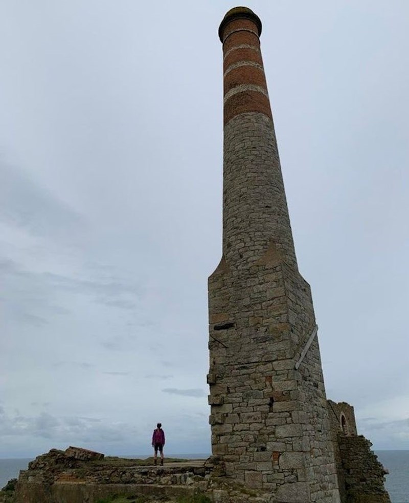 "Moja mama ispod dimnjaka u Cornwallu."