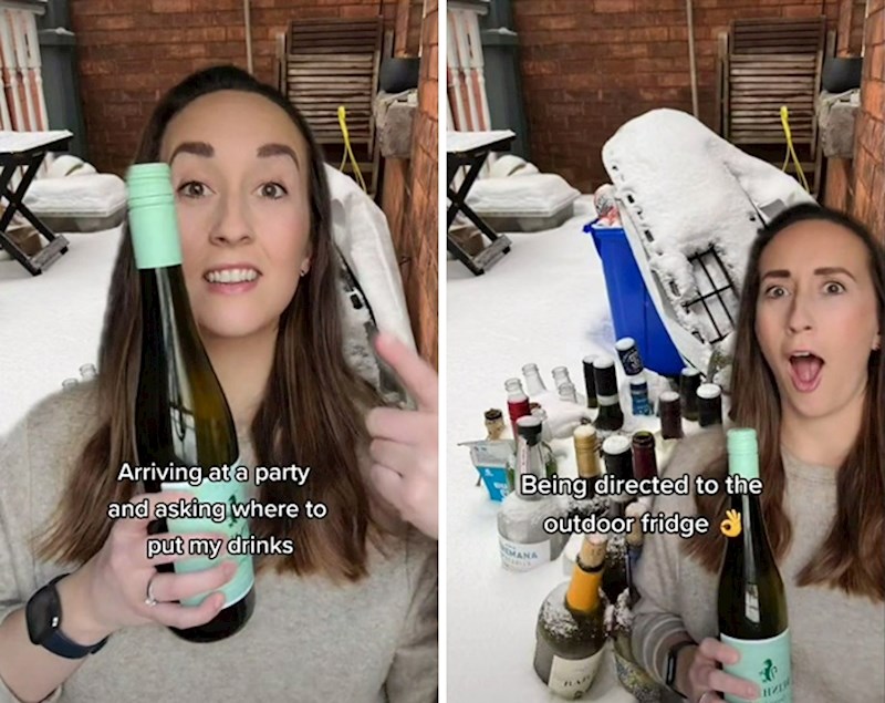 1. Dolazim na tulum i pitam gdje da stavim piće, a oni me upute na "vanjski frižider"