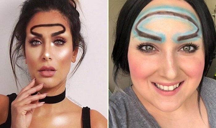 Čudne obrve stilizirane u obliku aureole novi su trend na Instagramu