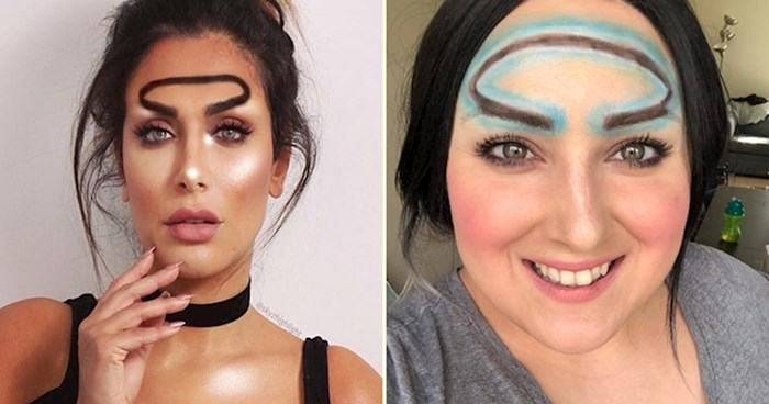 Čudne obrve stilizirane u obliku aureole novi su trend na Instagramu