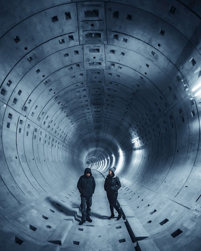 #39 "Tunel"; Šangaj, Kina