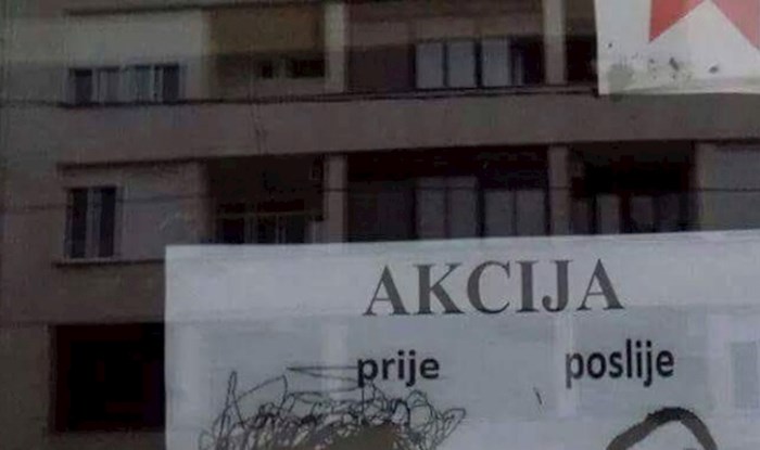 Ne možete se ne nasmijati natpisu kojim ovaj frizer nastoji primamiti muške mušterije