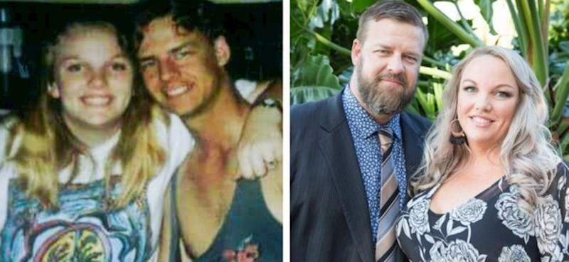 13. "Moji roditelji kad su počeli hodati. Njoj je bilo 15, a njemu 17. Ovo su oni danas."