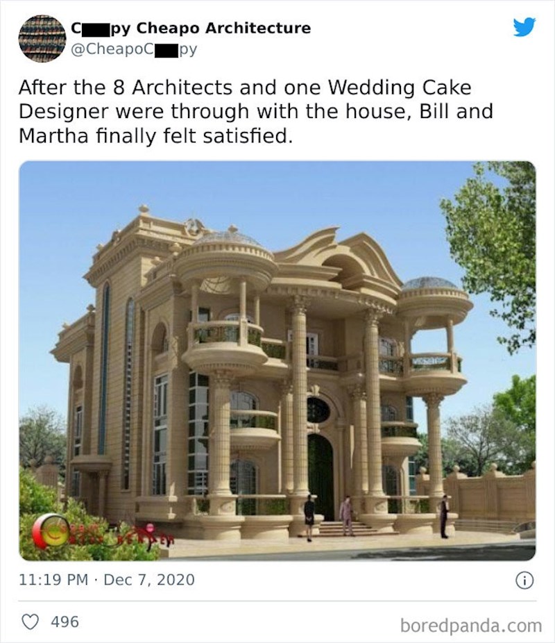 6. Kuća koja više nalikuje na tortu za vjenčanje